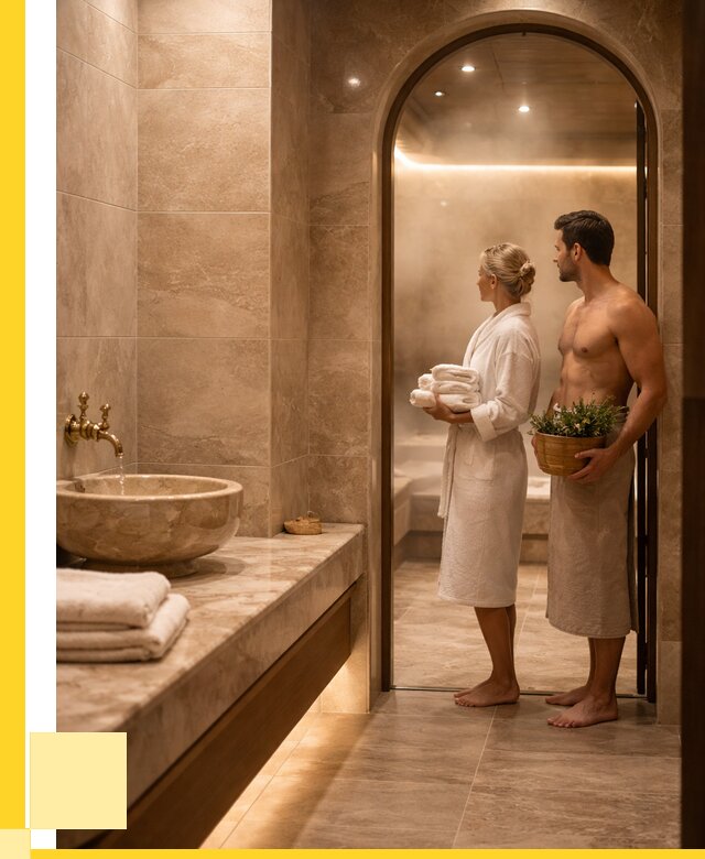 Проект и монтаж сауны и хамама в Железногорске от 357735 р., ЭриданЖлк