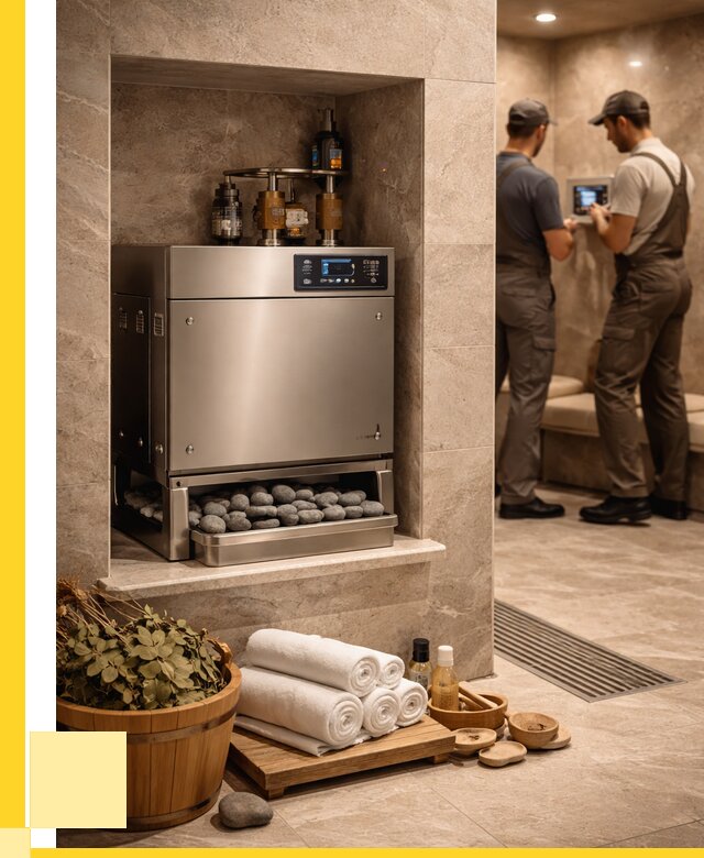 Парогенераторы для хамама в Железногорске от 76658 р. | ЭриданЖлк