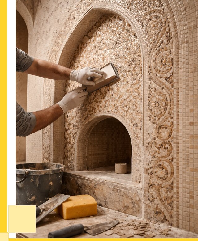 Мозаика для хамама в Железногорске под ключ от 5111 р. | ЭриданЖлк