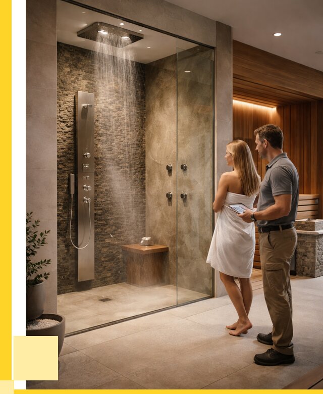 Купить душ впечатлений для дома в Железногорске от 86879 р. | ЭриданЖлк